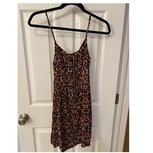 Chettah sun dress